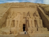 Colossi of Ramses in Abu Simbel 